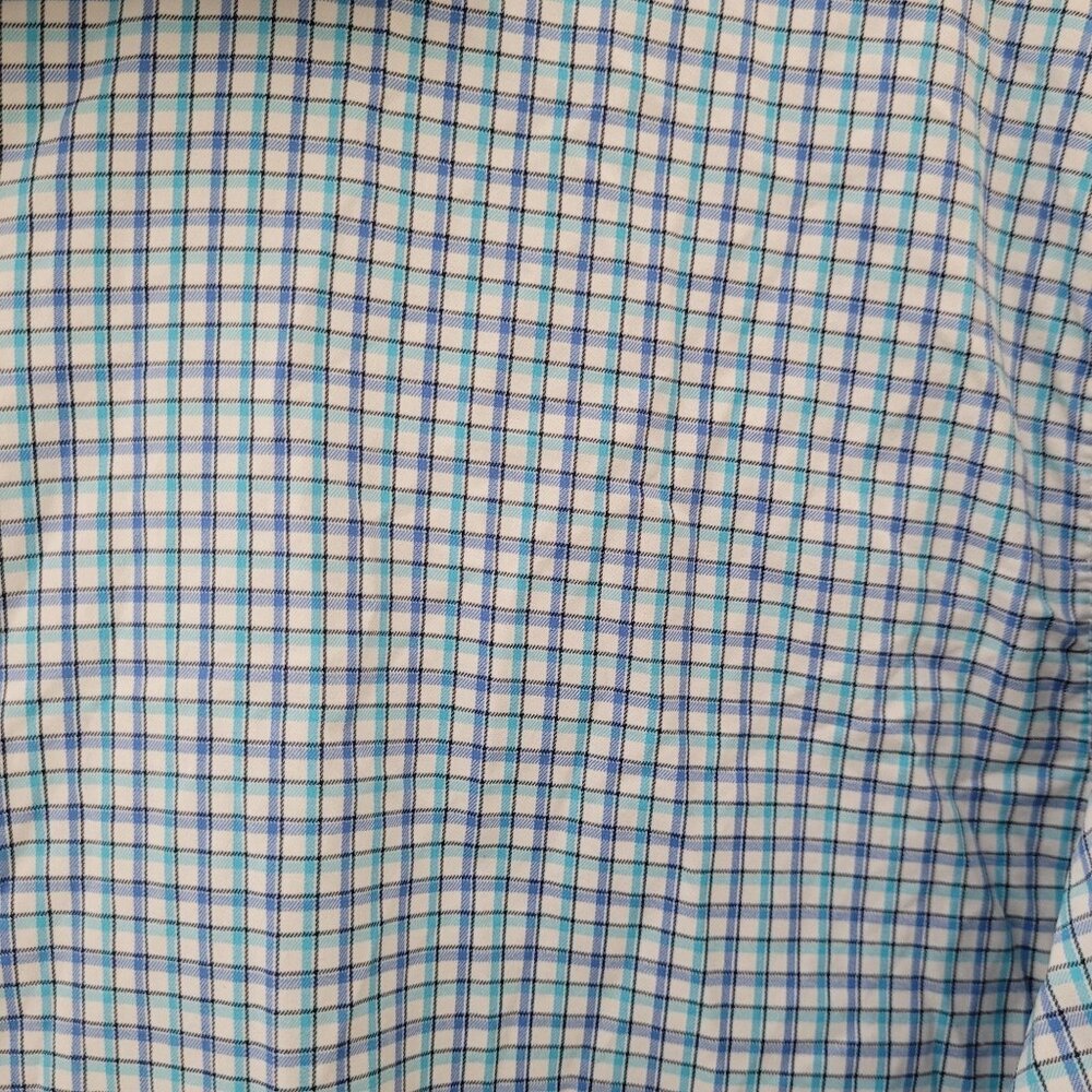 Untuckit Lopez-Perf Tea Plaid Button Down Shirt Mens Size XL Regular Fit - Picture 9 of 9